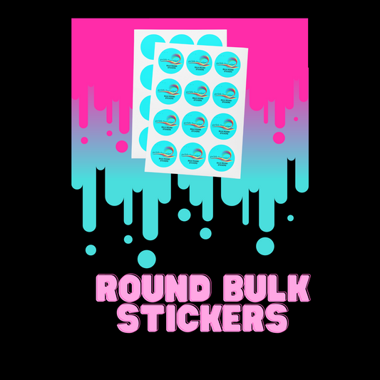 Round Bulk Stickers